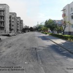 Powiększ zdjęcie Turek, lata 60. Powstawanie osiedla mieszkaniowego przy ul. Spółdzielców. To samo miejsce dziś.
